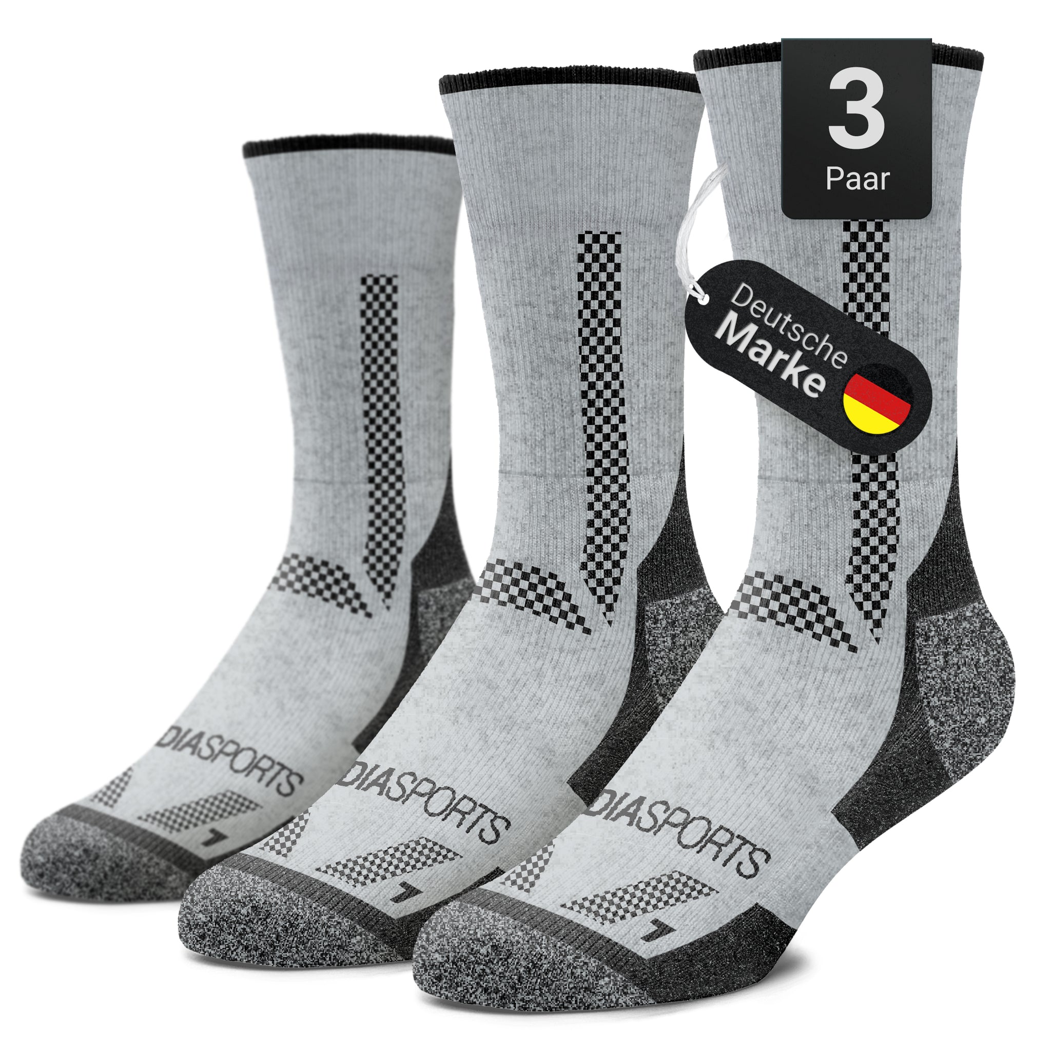 ECOSTARS (3 Paar) - Outdoor Socken